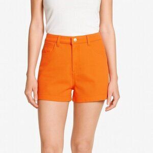 Lover Brand Fashion Women's Orange Shorts Size L NWT